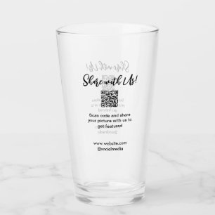 Share your picture scan QR code add website email Glass