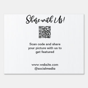 Share your picture scan QR code add website email  Sign