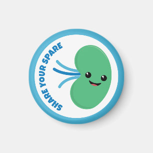 Share your Spare Magnet, Kidney Donation Magnet