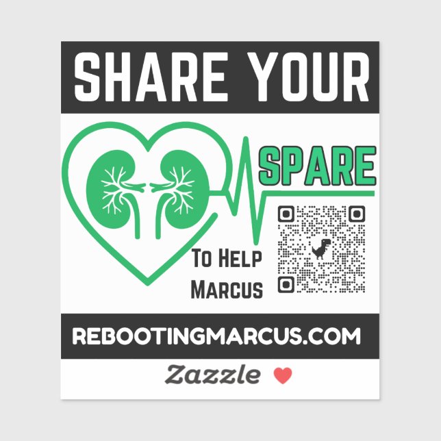 Share Your Spare Sticker (Sheet)