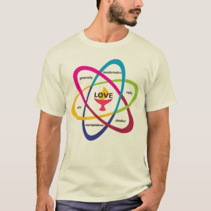 Shared Values Atom - Unitarian Universalist Associ T-Shirt