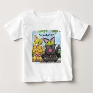 Sharedy Cats -Silly and Tig Baby T-Shirt
