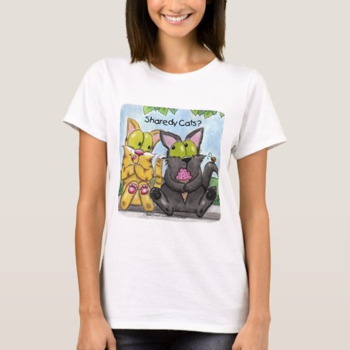 Sharedy Cats _Silly and Tig T_Shirt