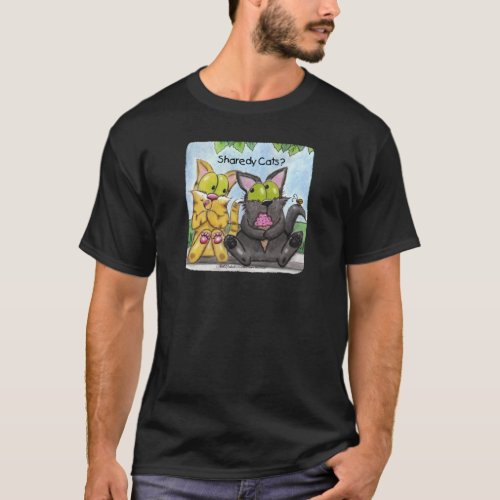 Sharedy Cats _Silly and Tig T_Shirt