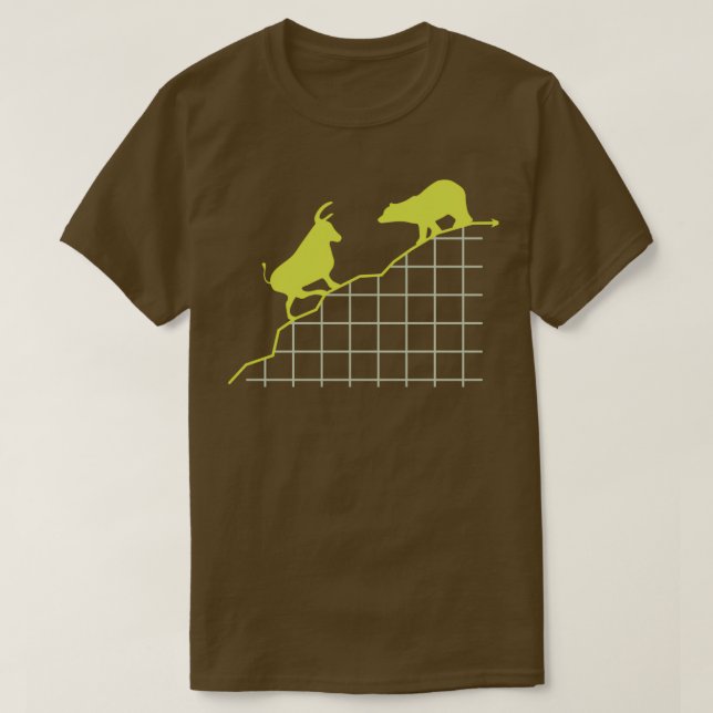 SHARES bull and bear T-Shirt (Design Front)