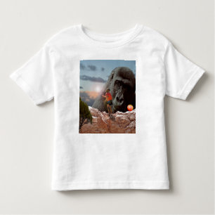 Sharing An Apple With A Gorilla, Toddler T-shirt