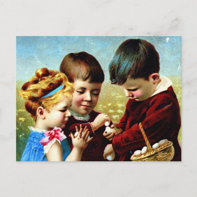 "Sharing bounty of the hunt" Postcard (Front)