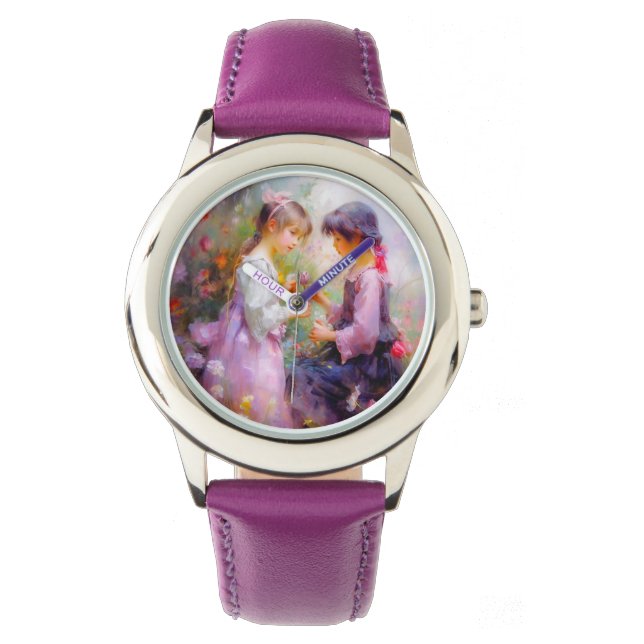 Sharing Roses and Friendship  Watch (Front)