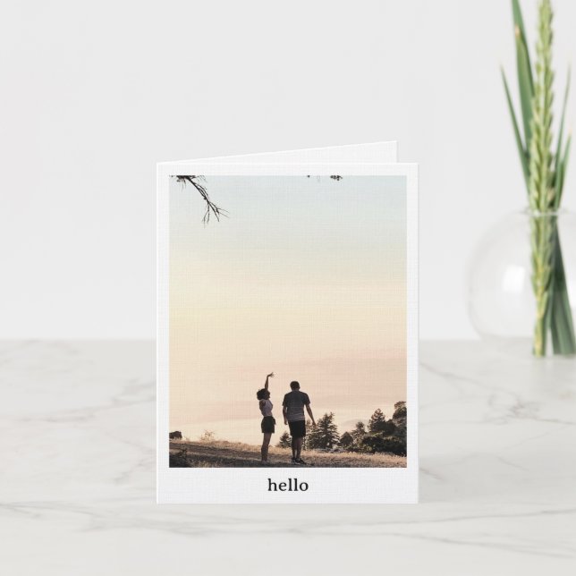 Sharing shadows in Qammouaa Thank You Card (Front)