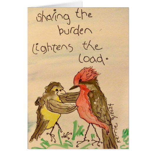 Sharing the Burden... Cards (Front)