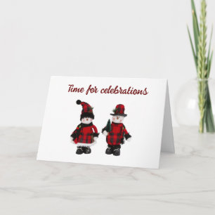 SHARING THE "HOLIDAYS" W/ "FAMILY & FRIENDS" CARD