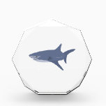 Shark Acrylic Award<br><div class="desc">Saddle up for a close encounter with the sea's most captivating creatures with this design on your home projects.</div>