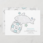 Baby shark 2024 birth announcement