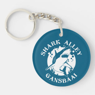 Shark Alley - Gansbaai   Shark Scuba Diving Keychain