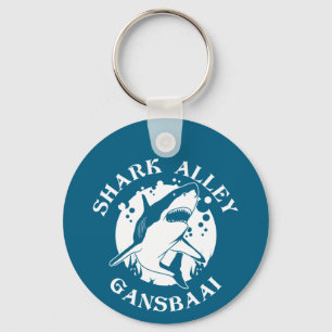Shark Alley - Gansbaai Shark Scuba Diving Keychain