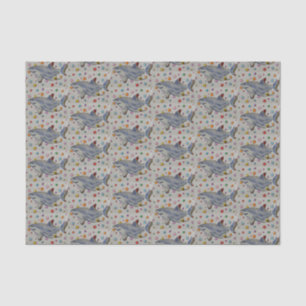 Shark and Polka Dots Tissue Paper