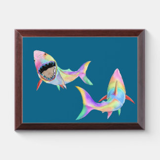 Shark Art Award Plaque