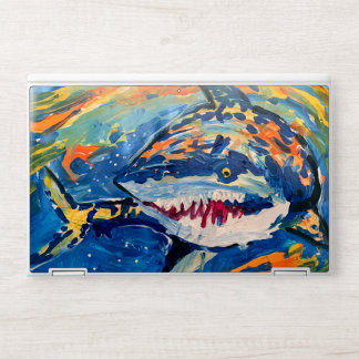 Shark "Art by Kids" HP Laptop Skin