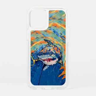 Shark "Art by Kids" Speck iPhone 12 Mini Case