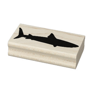 shark art stamp
