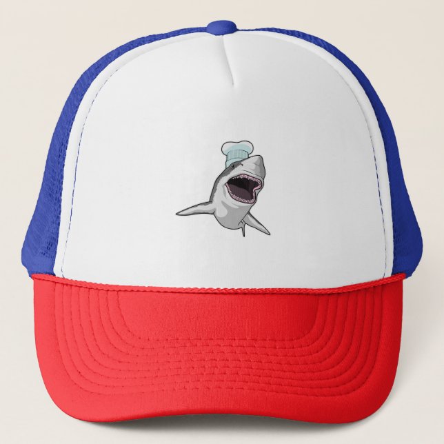 Shark as Cook with Chef hat (Front)