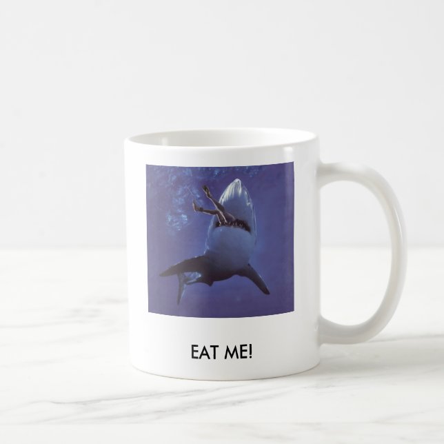 shark-attack1, EAT ME! Coffee Mug (Right)