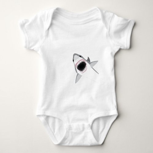 Shark Attack Baby Bodysuit