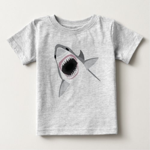 Shark Attack Baby T_Shirt