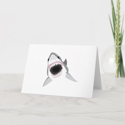 Shark Attack _ Bite of the Great White Shark Card