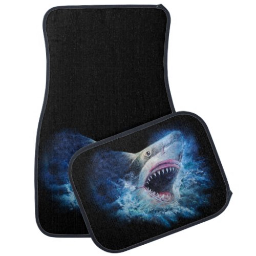 Shark Attack Car Mat Full Set