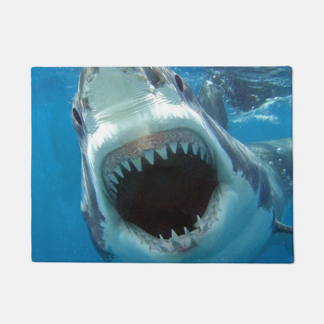 Shark Attack Doormat (Front)