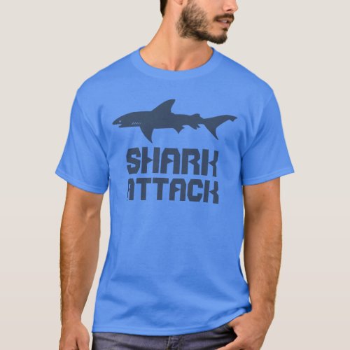 SHARK Attack  For Swimmers Deep Sea Divers T_Shirt
