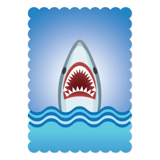shark attack funny boat party invitations zazzle com