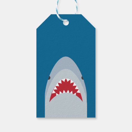Shark Attack Gift Tag
