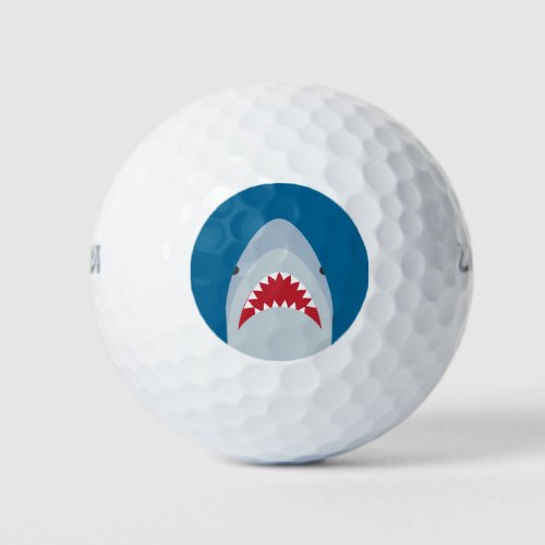 Shark Attack Golf Balls