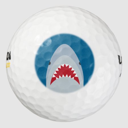 Shark Attack Golf Balls