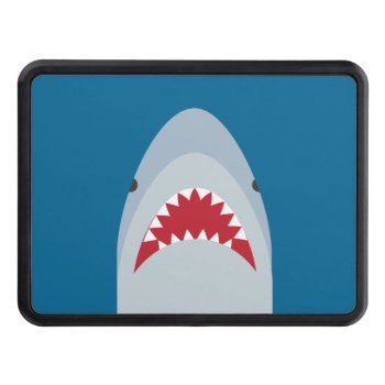 Shark Attack Hitch Cover by imaginarystory at Zazzle
