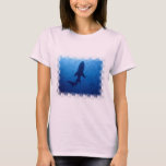 Shark Attack Ladies Long Sleeve T-Shirt