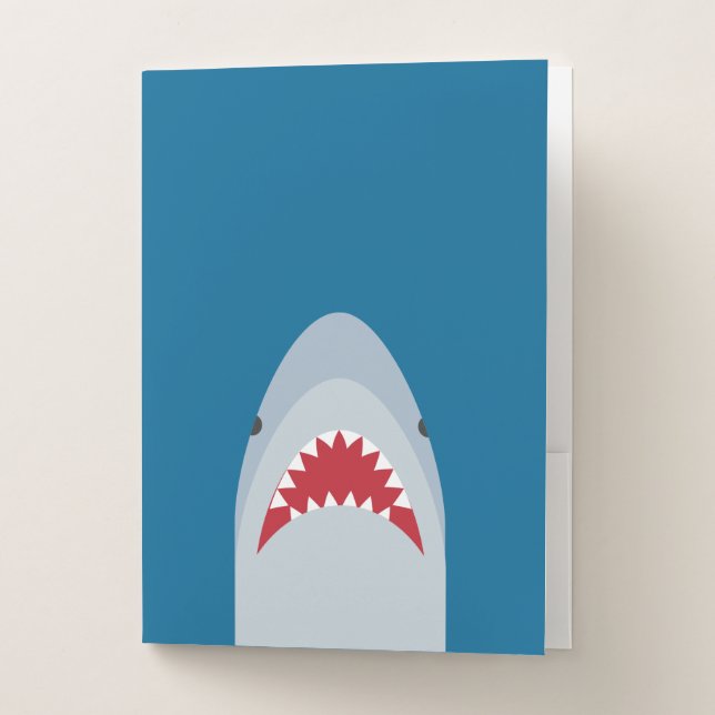 Shark Attack Pocket Folder (Front)
