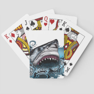 Shark Attack Poker Cards
