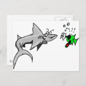 Shark Attack Postcard (Front/Back)