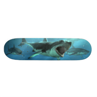 Shark Attack Skateboard Deck