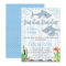 Shark Baby Shower Invitation Invite Boy