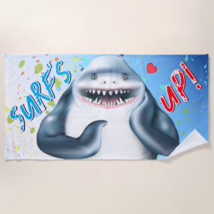 Shark Beach Towel