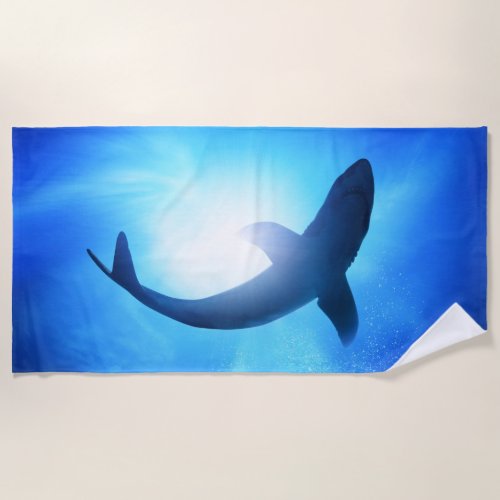Shark  Beach Towel