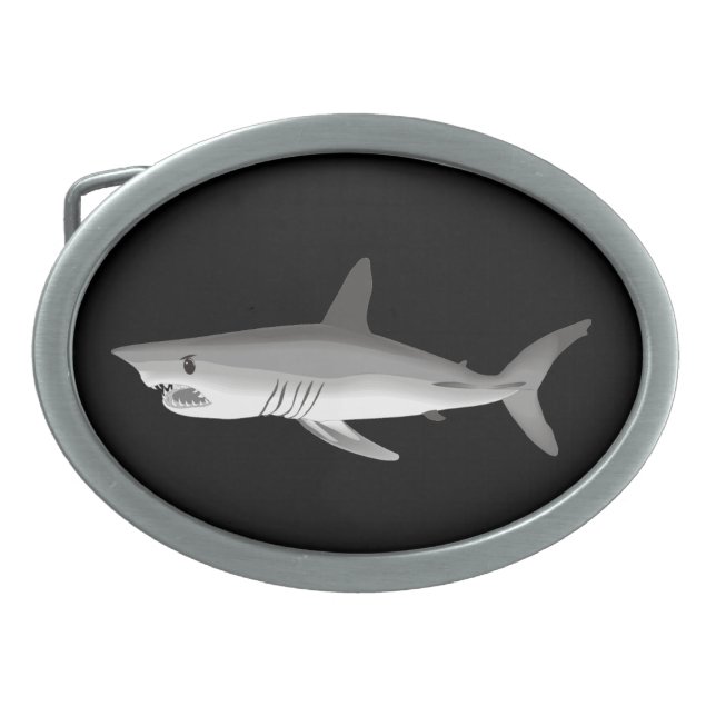 Shark Belt Buckle (Front)