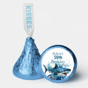 Shark Birthday Hershey®'s Kisses®