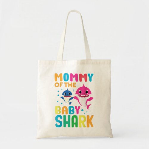 Shark Birthday Quote Funny B_day Mom Tote Bag