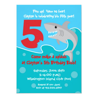 5Th Birthday Invitation Cards Printable 9