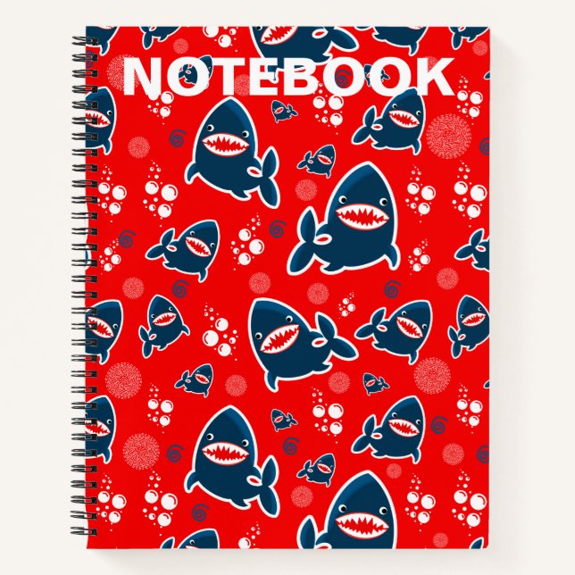 Shark Bite Notebook  (Front)